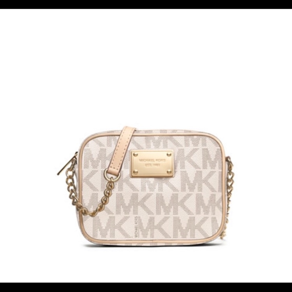 Michael Kors jet set signature crossbody